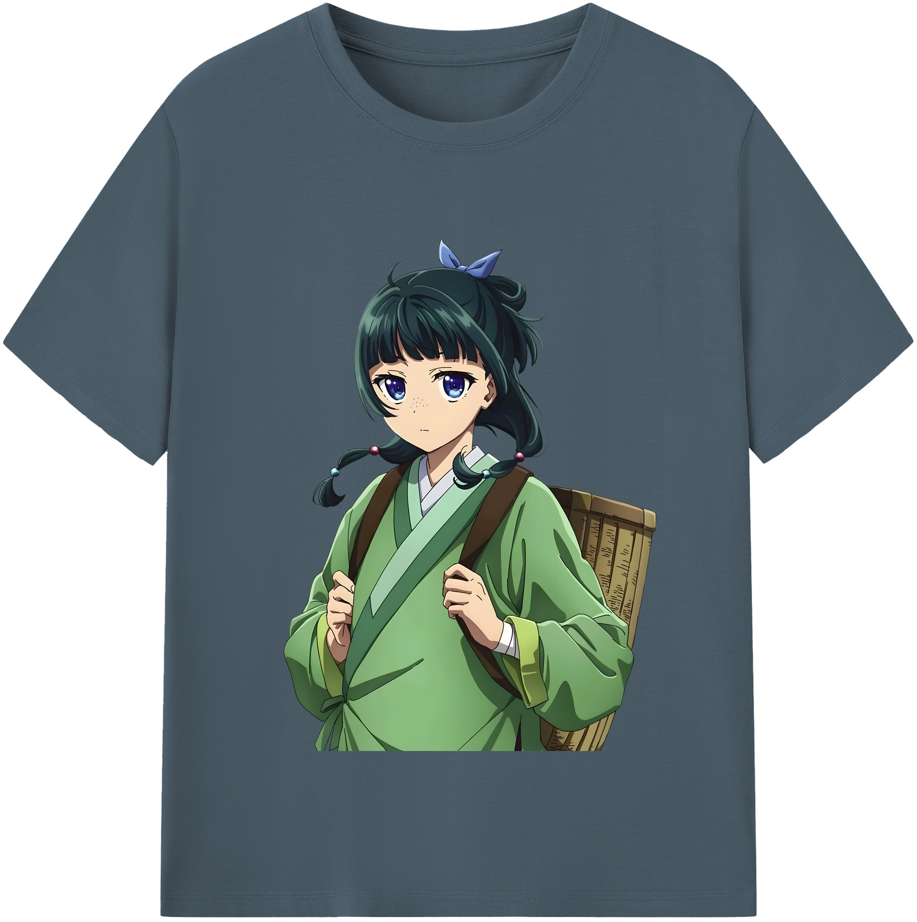 （画像用） 薬屋のひとりごと The Apothecary Diaries 綿100％半袖Tシャツ（フロントプリント）